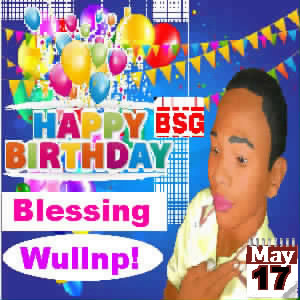 Aigbuduokhai Blessing Celebrates His 18th Birthday Today!